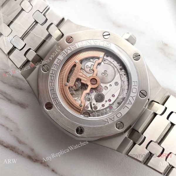 Knock off AP AAA Replica Watches- AP Royal Oak Stainless Steel Black ...